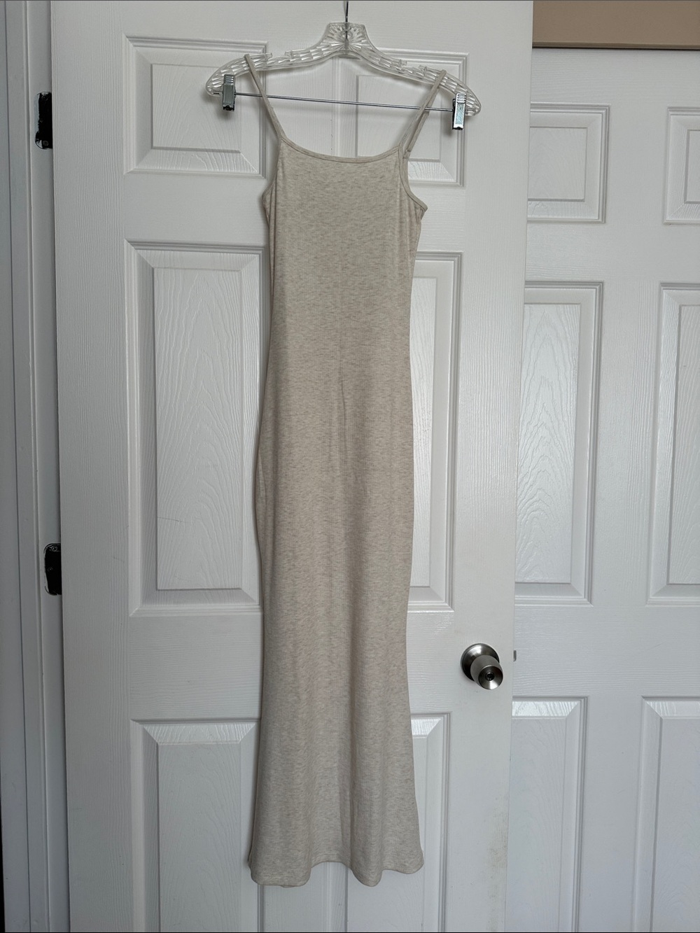 Aritzia The Group Heather Cream Lounge Dress S